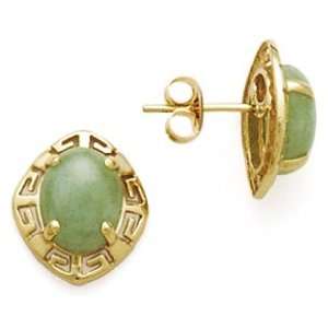  14K Jade Earrings Augustina Jewelry Jewelry