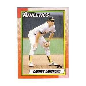  1990 Topps #316 Carney Lansford