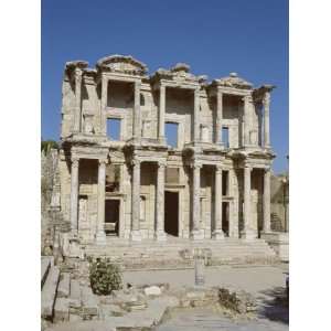  Reconstructed Library of Celsus, Archaeological Site 