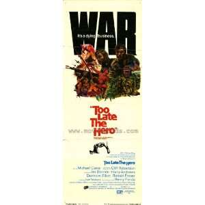  the Hero Poster Insert 14x36 Michael Caine Cliff Robertson Henry Fonda