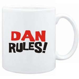  Mug White  Dan rules  Male Names