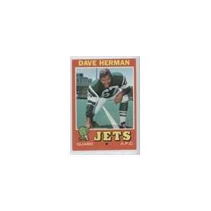  1971 Topps #124   Dave Herman Sports Collectibles