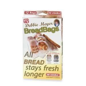  (3 Pack) AS SEEN ON TV Debbie Meyer Bread Storage Bags 