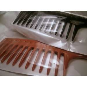  Diane Shampoo Comb 10 #142 (Set of 2) Bone & Black 