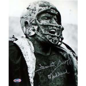  Forrest Gregg Autographed Mudhead Mud Close Up 16x20 
