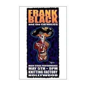  FRANK BLACK   Limited Edition Concert Poster   by Darren 