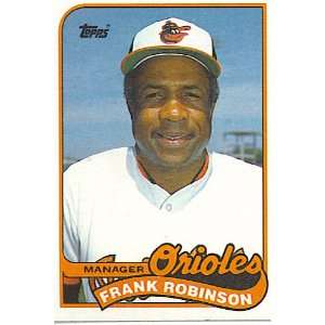  1989 Topps #774 Frank Robinson