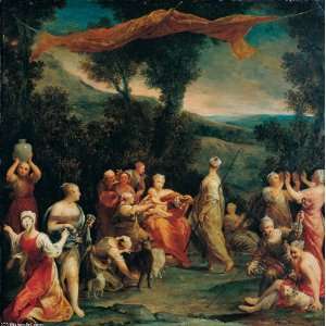  FRAMED oil paintings   Giuseppe Maria Crespi   24 x 24 