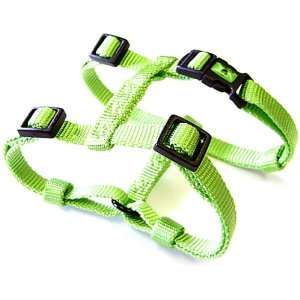 Hamilton Adjustable Comfort Nylon Dog Harness, Lime Green 