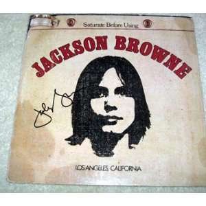 JACKSON BROWNE signed AUTOGRAPHED Record *PROOF