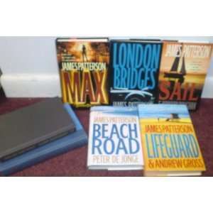 Set of 7   JAMES PATTERSON   Hardcover Books ~ Beach Road / Sail / Max 