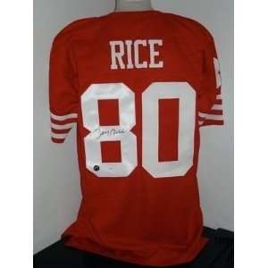 Jerry Rice Signed Jersey   w Holo JSA   Autographed NFL Jerseys