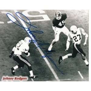  Johnny Rodgers Autographed/Hand Signed Nebraska 