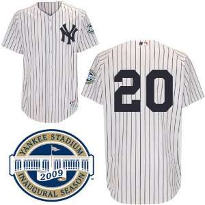 Jorge Posada #20 New York Yankees Replica Home Jersey Size 52 (XL)
