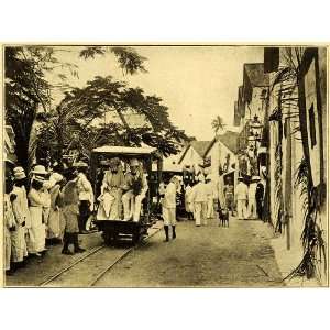 1909 Print Street Car Mombasa Kenya Joseph Chamberlain Peter Dutkewich 