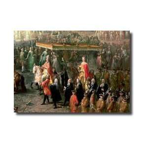  The Coronation Procession Of Joseph Ii 174190 Emperor Of 