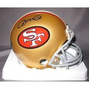  Joe Montana San Francisco 49ers NFL Autographed Mini 