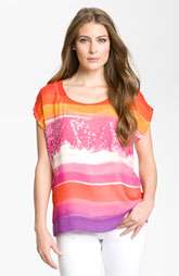 New Markdown Chaus Embellished Stripe Blouse Was $79.00 Now $52.90 