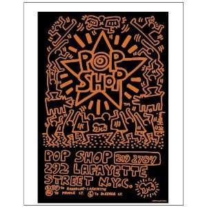 Keith Haring Pop Shop Poster
