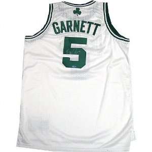 Kevin Garnett Boston Celtics Autographed White Home Jersey