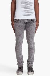 Cheap Monday Narrow Used Black Jeans for men  