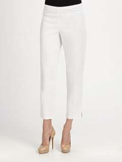 Eileen Fisher   Stretch Organic Cotton Ankle Pants