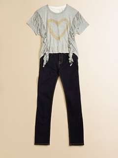 Flowers by Zoe   Girls Fringed Top