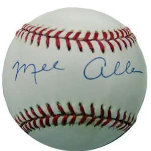 Mel Allen Autographed Baseball