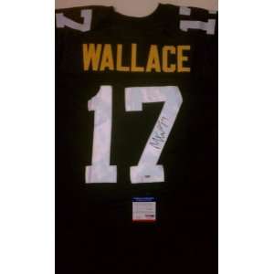 Mike Wallace Signed Pittsburgh Steelers Jersey