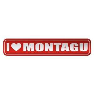 LOVE MONTAGU  STREET SIGN NAME