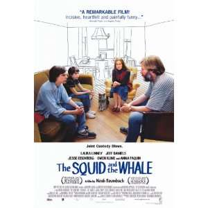  The Squid and the Whale (2005) 27 x 40 Movie Poster Style 