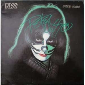 Peter Criss Kiss Solo Autographed Signed Record Album LP COA