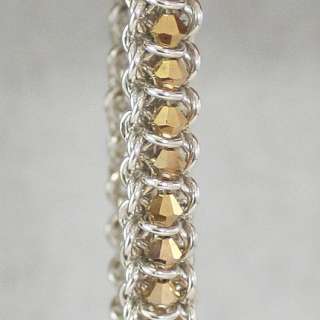 CENTIPEDE SPINE BRACELET Chain Maille Jump Ring Jewelry  