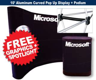 Exhibition Stand Pop Up Display Trade Show Podium PRINT  