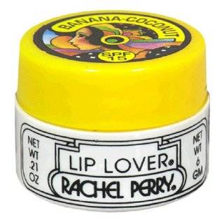 Rachel Perry Lip Lover, Banana Coconut, .21 oz (6 g), (Case Pack of 6)