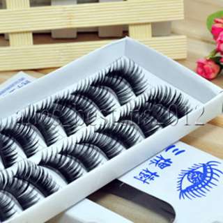   Thick Long False Eyelashes Eyelash Eye Lashes Voluminous Makeup  