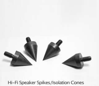 Audio Video Isolation Cones Feets Set of 4 Spikes BN  