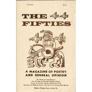 The Fifties #1, Signed by Robert Bly (The Fifties, A Magazine of 