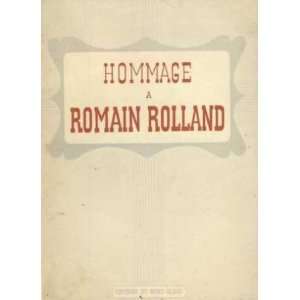  hommage a romain rolland Rolland Romain Books