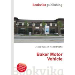  Baker Motor Vehicle Ronald Cohn Jesse Russell Books