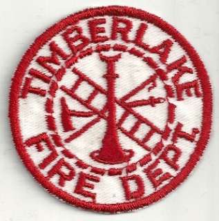 Timberlake Fire Department Ohio patch  