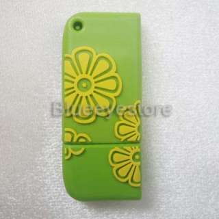Green flower USB Flash Memory Pen Drive stick 2GB