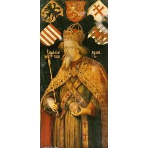   oil paintings   Albrecht Durer   24 x 52 inches   Emperor Sigismund