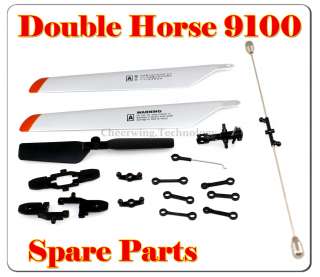 Double Horse 9100 Helicopter Spare Parts Blade + Grip  