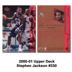  Burbank Sportscards Atlanta Hawks Stephen Jackson 2000 01 