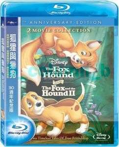 Fox and Hound I & II [30th Anniversary Edition] (1981) BD DVD RARE 