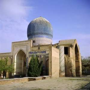 Gur Emir Mausoleum, Burial Place of Tamerlane, Samarkand, Uzbekistan 