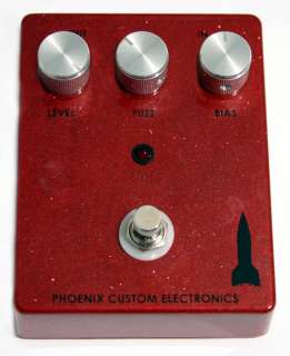 Phoenix Custom Electronics Little Red Rocket Fuzz Pedal  