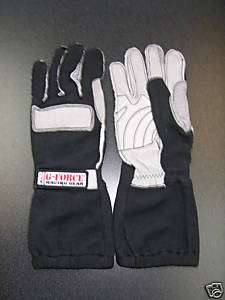 FORCE Racing Gear ProRS Gloves Medium Black  