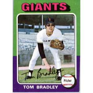  1975 Topps #179 Tom Bradley San Francisco Giants Baseball 